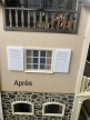 Volets blancs compatibles maison Lundby