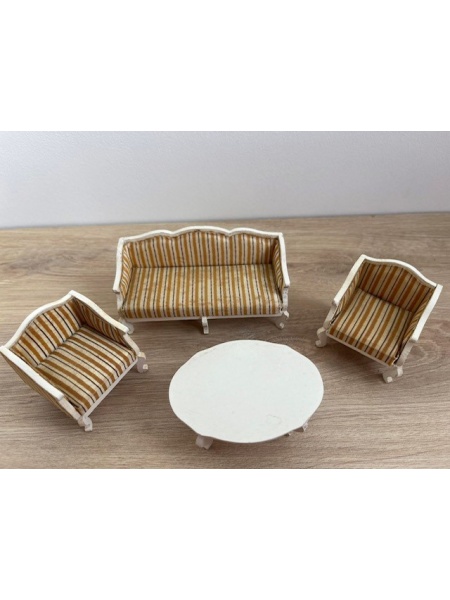 Salon lundby rayé