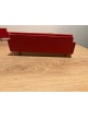 Salon cuir rouge lundby