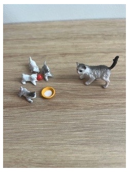 Famille chat Lundby