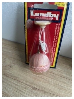 Lampe rose chambre Lundby neuve