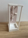 Cabine de douche rose hippo Lundby