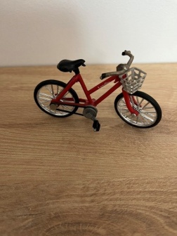 Vélo rouge Lundby