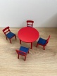 salle à manger rouge Lundby