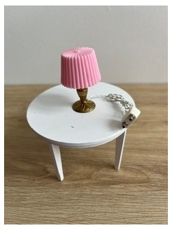 Lampe à poser rose  lundby