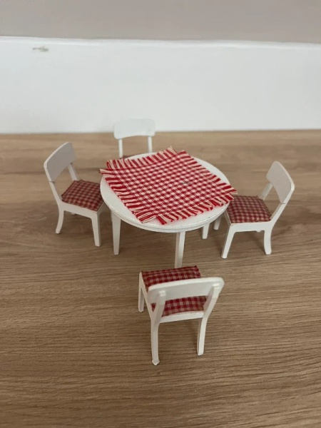 Table et chaises cuisine Lundby