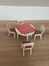 Table et chaises cuisine Lundby