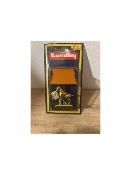 Lampe cheval rare Lundby neuve