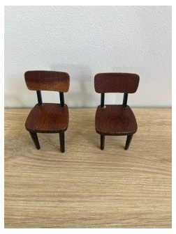 2 Chaises Teck Lundby