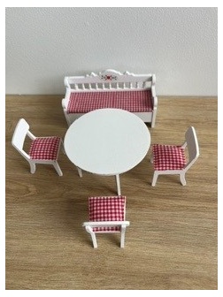 Table et chaises cuisine Lundby
