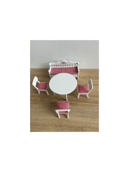 Table et chaises cuisine Lundby