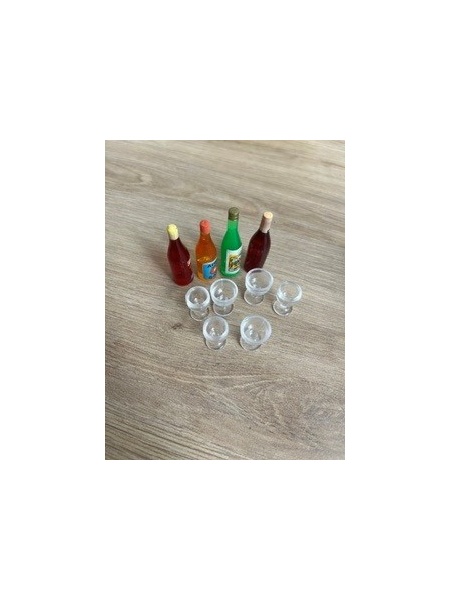 Bouteilles et verres