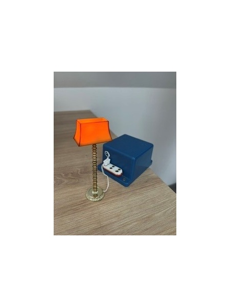 Lampe sur pied orange Lundby