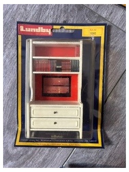 Bibliothèque blanche tv neuve Lundby