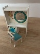 Coiffeuse bleue Lundby