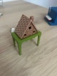 Maison en pain d'épices éclairée