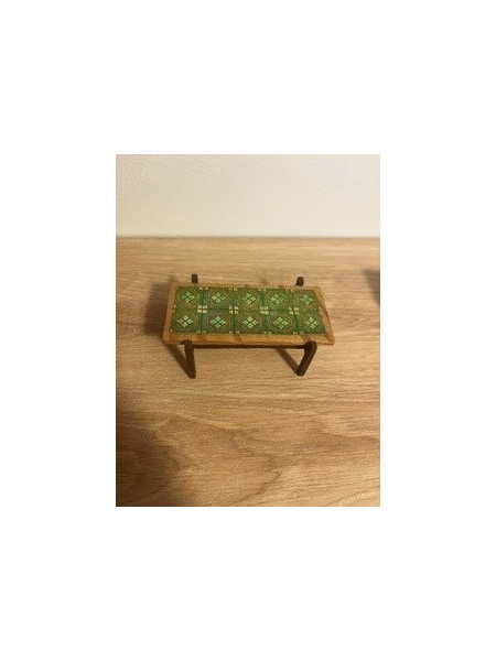 Table basse verte  LISA