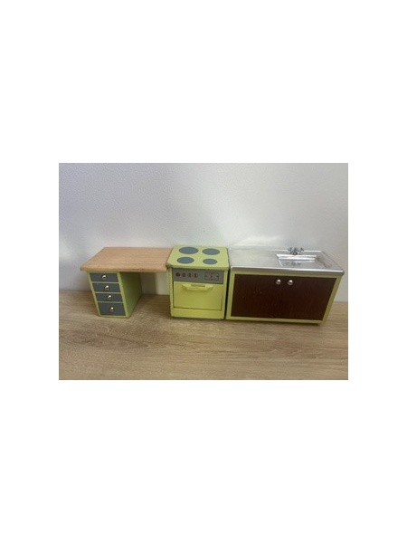 Cuisine verte  retro Lundby