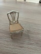 Chaise anniversaire dorée Lundby  40 ans