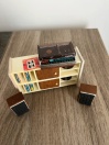 Chaîne hi-fi et meuble et enceintes