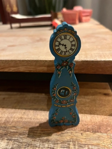 Horloge bleue Lundby